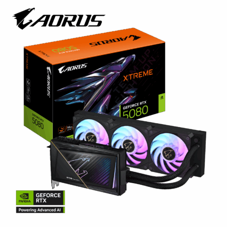 TARJETAS GRÁFICA AORUS GeForce RTX™ 5080 XTREME WATERFORCE 16G