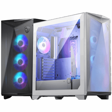 GABINETE MSI (MPG GUNGNIR 300R AIRFLOW WHITE) BLANCO,VIDRIO
TEMPLADO,4*FAN ARGB,ATX,S/FUENTE