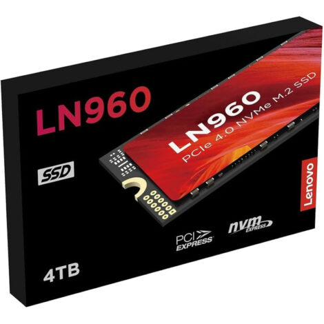 UNIDAD SSD M.2 LENOVO 4TB (5SD1N53071) LN960 NVME, PCI EXPRESS GEN 4X4
7400/6500 MB/S