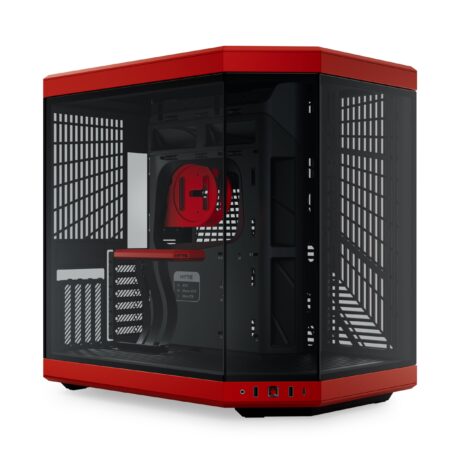 GABINETE HYTE (CS-HYTE-Y70-BR) Y70 EDICION ESTANDAR HYTE, MEDIA
TORRE,CABLE RISER INCL,NEGRO/ROJO