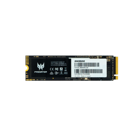 UNIDAD SSD M.2 PREDATOR 512GB (BL.9BWWR.101) GM3500, 3400 MB/S