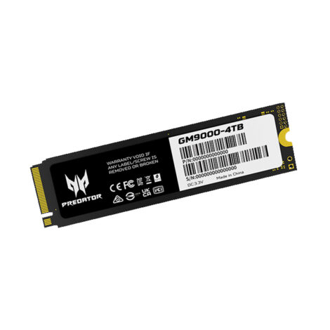 UNIDAD SSD M.2 PREDATOR 4TB (BL.9BWWR.131) GM9000, 14000 MB/S