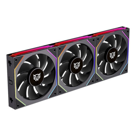 VENTILADORES P/GABINETE BALAM RUSH (BR-942102) EOLOX LINK-R
EXL95R,RGB,120 MM,3 FAN,INVERSO, NEGRO