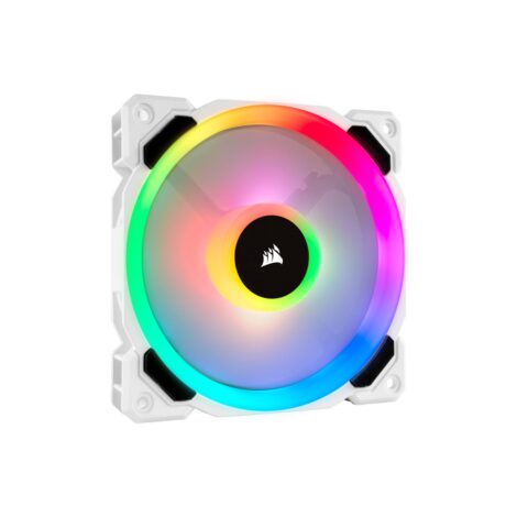 VENTILADOR GABINETE CORSAIR (CO-9050091-WW) LL120 RGB LUZ DUAL, 120MM,
BLANCO
