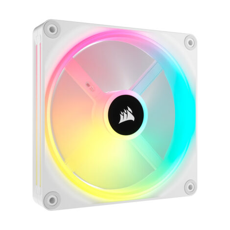 VENTILADOR GABINETE CORSAIR (CO-9051007-WW) ICUE LINK QX140 RGB,1
FAN,140MM,DOMO MAGNETICO,BLANCO