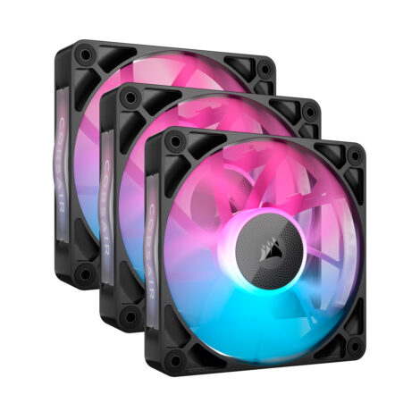 VENTILADOR P/GABINETE CORSAIR (CO-9051018-WW) ICUE LINK RX120 RGB,3
FAN,120MM,NEGRO