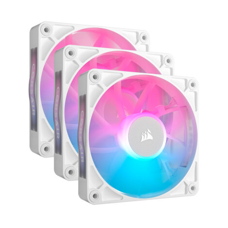 VENTILADOR P/GABINETE CORSAIR (CO-9051022-WW) ICUE LINK RX120 RGB,3
FAN,120MM,BLANCO
