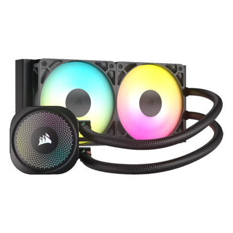 VENTILADOR P/CPU CORSAIR (CW-9060092-WW) NAUTILUS 240 RS ARGB
,2*FAN,ENFRIAMIENTO LIQUIDO