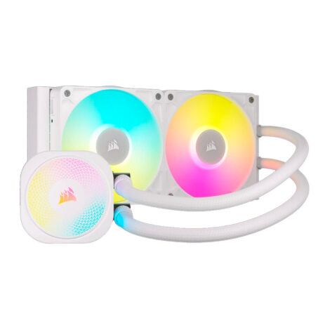 VENTILADOR P/CPU CORSAIR (CW-9061020-WW) ICUE LINK TITAN RX
RGB,240MM,ENFRIAMIENTO LIQUIDO,BLANCO