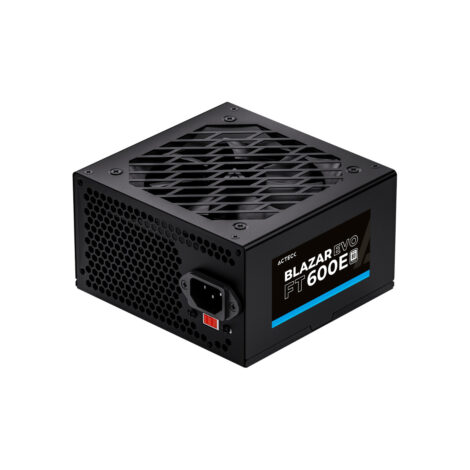 FUENTE DE PODER ACTECK (ES-05003E) FT-600E,600W,24 PINES,2 SATA,2
MOLEX,1 PCIE 6+2,VENT 120MM,NEGRO