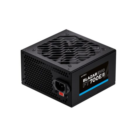 FUENTE DE PODER ACTECK (ES-05004E) FT700E,700W,24 PINES,4 SATA,2
MOLEX,VENT 120MM,NEGRO