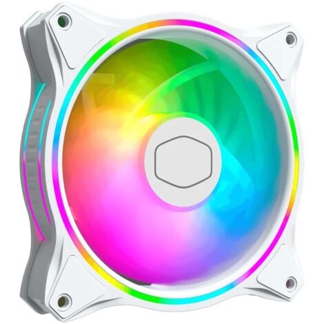 VENTILADOR P/GABINETE COOLER MASTER (MFL-B2DW-18NPA-R1) MASTERFAN
MF120 HALO,BLANCO,ARGB,120 MM