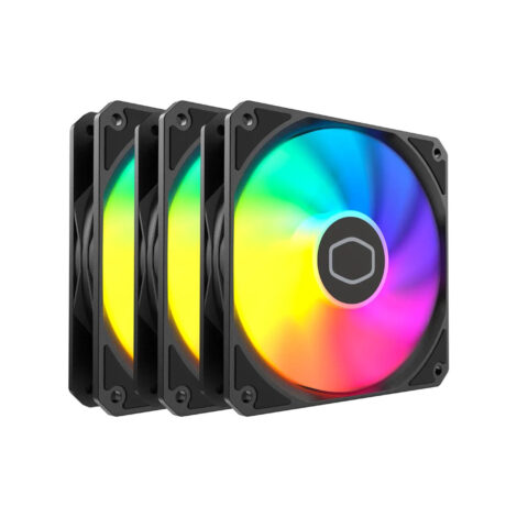 VENTILADOR P/GABINETE COOLER MASTER (MFW-B2DN-173PA-R1) MF120 LITE
ARGB 3-PACK,NEGRO