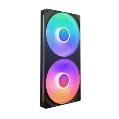 VENTILADOR P/GABINETE NZXT (RF-U28HF-B1) U280, 280MM HUB-MOUNTED RGB
UNI-BODY FAN, NEGRO