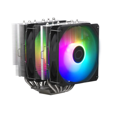 VENTILADOR P/CPU COOLER MASTER (RR-D6NA-17PA-R1) HYPER
620S,ARGB,DOBLE TORRE, 6 TUBOS,1 CRYOFUZE