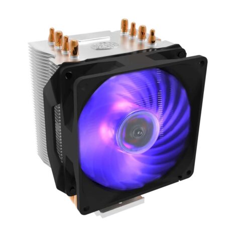 VENTILADOR P/CPU COOLER MASTER (RR-H410-20PC-R1) HYPER H410R
RGB,LGA1700/AM5,4 PWM,PLATA