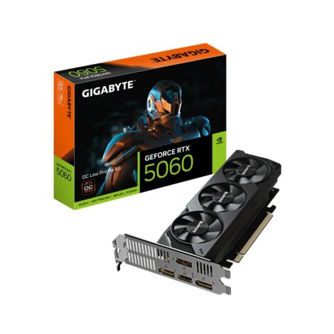 TARJETA DE VIDEO GIGABYTE (GV-N5060OC-8GL) RTX 5060,8GB GDDR7,PCIE
5.0,HDMI,3*DP,3 FAN