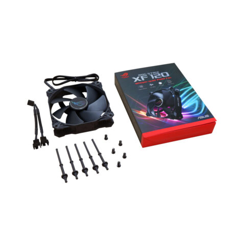 VENTILADOR GABINETE ASUS (ROG STRIX XF120/XF120A1/BK//) INDIVIDUAL,PARA
GABINETE Y/O RADIADOR,NEGRO