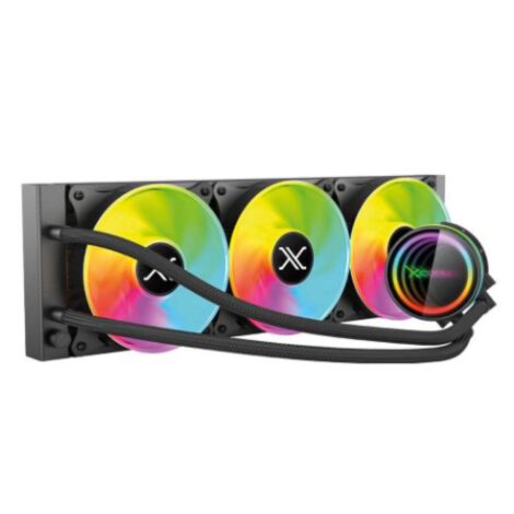 VENTILADOR P/CPU XZEAL (XZCO411B) ARGB,ENFRIAMIENTO LIQUIDO,3
VENT,120MM,NEGRO