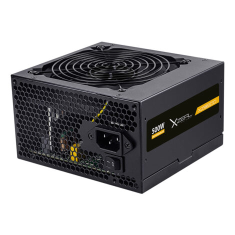 FUENTE DE PODER XZEAL (XZPS500B) XZ500, 500W ATX, 80 PLUS BRONCE, NO
MODULAR, NEGRO