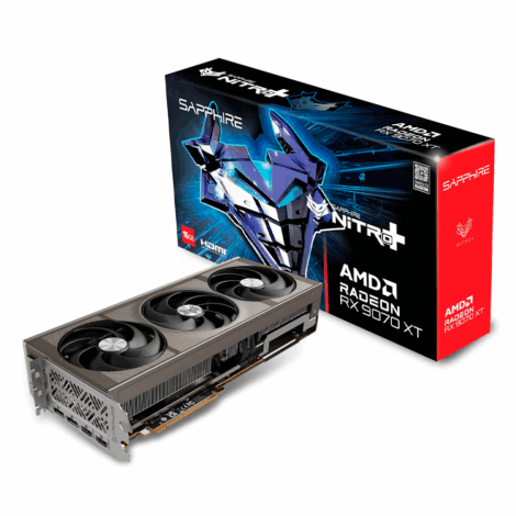TARJETA DE VIDEO SAPPHIRE (11348-01-20G) NITRO+ RADEON RX 9070 XT, 16GB
GDDR6, , 2*DP, 2* HDMI