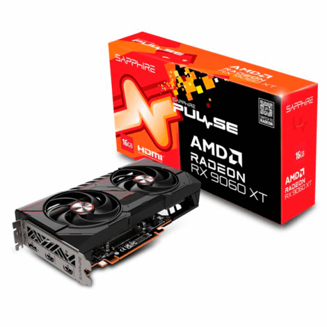 TARJETA DE VIDEO SAPPHIRE (11350-03-20G) PULSE RX 9060 XT, 16GB DDR6,2*HDMI, 1*DP