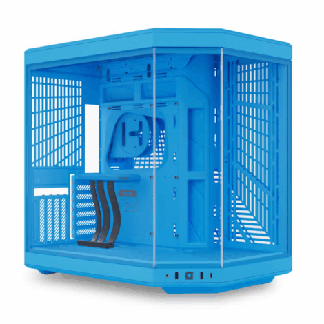GABINETE HYTE (CS-HYTE-Y70-BM) Y70 EDICION MILKY BLUEBERRY MILK MEDIA
TORRE CABLE RISER INCL,AZUL