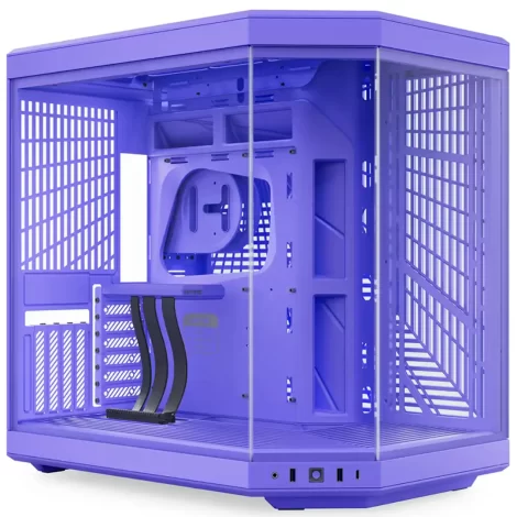 GABINETE HYTE (CS-HYTE-Y70-TM) Y70 EDICION MILKY TARO MILK MEDIATORRE,CABLE RISER INCL,LILA