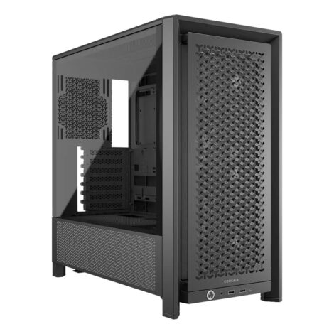 GABINETE CORSAIR (CC-9011312-WW) 4000D FRAME RS NEGRO CRISTAL
TEMPLADO MED-TORRE SIN FUENTE