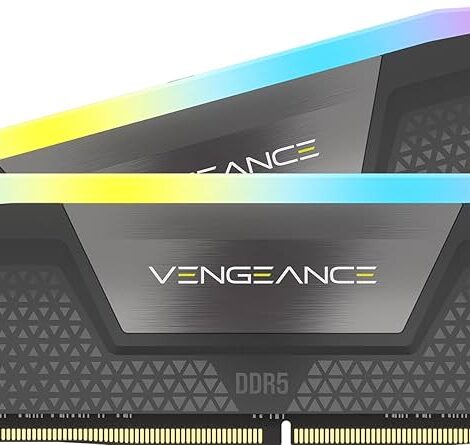MEMORIA DIMM DDR6 CORSAIR (CMH32GX5M2B5600Z36K) 32GB (2X16GB)
5600MHZ VENGEANCE RGB AMD EXPO