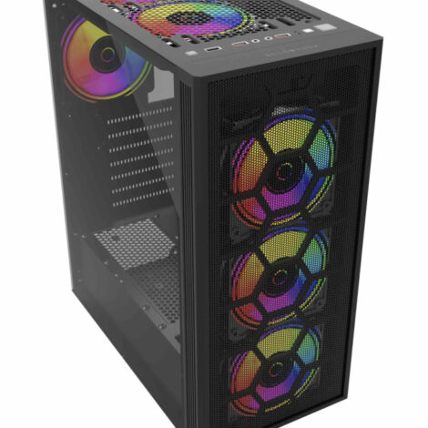 GABINETE BALAM RUSH (BR-935982) DRAGONFLY II MESH GM740,ATX,1*USB
3.0,CRISTAL TEMP,MALLA,NEGRO
