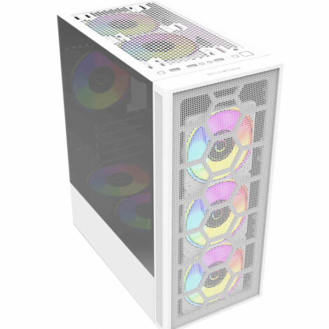 GABINETE BALAM RUSH (BR-935999) DRAGONFLY II MESH GM740,ATX,1*USB
3.0,CRISTAL TEMP,MALLA,BLANCO