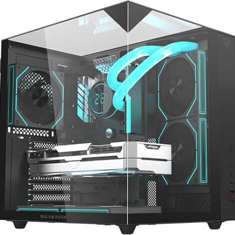 GABINETE BALAM RUSH (BR-941525) TANK MAJESTIC 6600,ATX, 1*USB
3.0,CRISTAL TEMP,FAN 3*120MM,ARGB,NEGRO