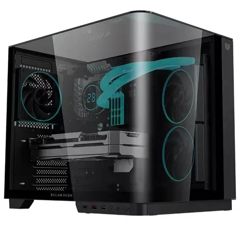 GABINETE BALAM RUSH (BR-941570) TANK EXPERT CURVE 6800,ATX,1*USB
3.0,CRISTAL TEMP,FAN 3*120MM,ARGB,NEGRO