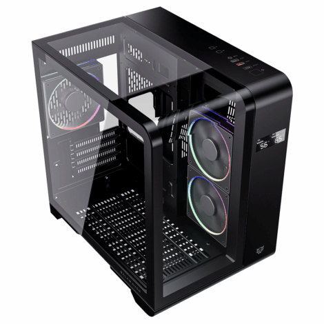 GABINETE BALAM RUSH (BR-941617) TANK EXPERT CURVE 6400,MICRO
ATX,CRISTAL TEMP,1 FAN,DISPLAY,NEGRO