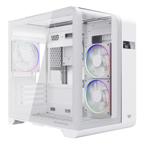 GABINETE BALAM RUSH (BR-941624) TANK EXPERT CURVE 6400,MICRO
ATX,CRISTAL TEMP,1 FAN,DISPLAY,BLANCO