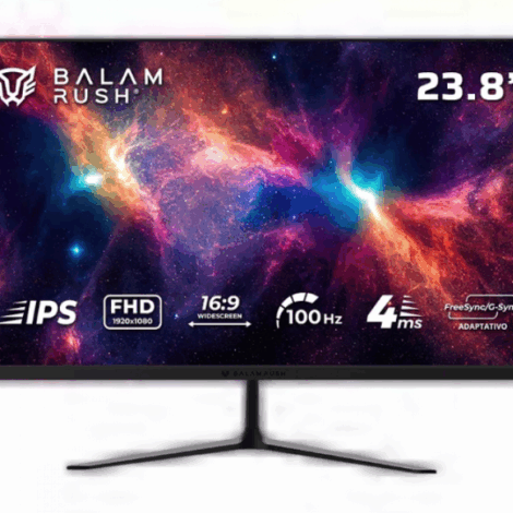 MONITOR 23.8" BALAM RUSH (BR-943062) NEBULA MNG24Y, 1920X1080, 100 HZ,
4MS, FHD, IPS, HDMI, NEGRO