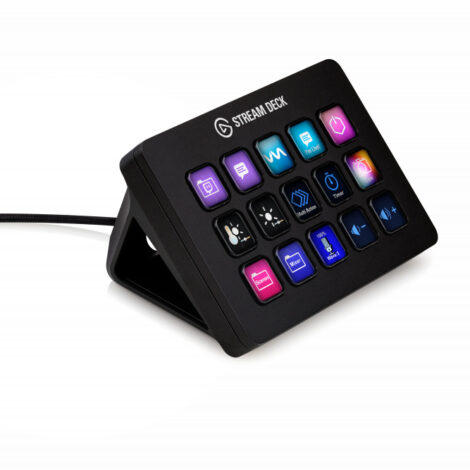 TECLADO P/STREAMING ELGATO (10GBA9901-COD24003) STREAM DECK MK.2,15 TECLAS, COD EDITION, NEGRO