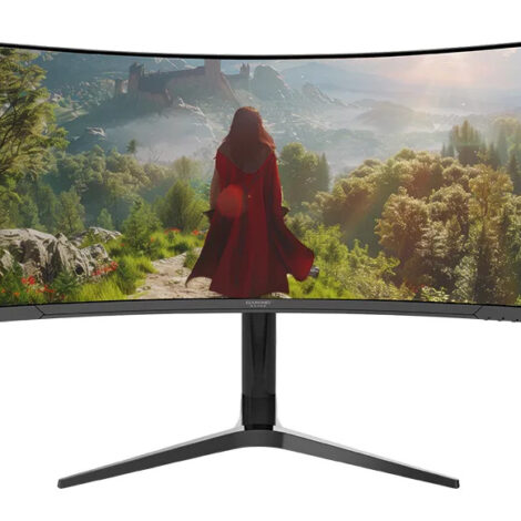 MONITOR GAMING LED 34" NACEB (NA-0645) CURVO R1500 QHD, 3440 X 1440,
165HZ, RGB, 2*HDMI, 2*DP, NEGRO