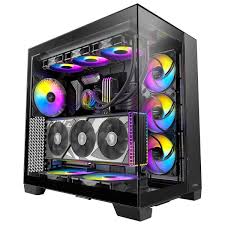 GABINETE ANTEC (C8 ARGB) CONSTELLATION C8
E-ATX,CRISTAL,S/FUENTE,3*FAN,1*USB-C,2*USB 3.0,NEGRO