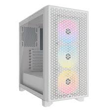 GABINETE CORSAIR (CC-9011252-WW) 3000D AIRFLOW,BLANCO,CRISTAL
TEMPLADO,MID-TORRE,SIN FUENTE