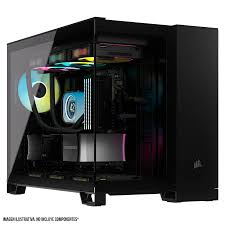 GABINETE CORSAIR (CC-9011267-WW) ICUE LINK 2500X RGB,NEGRO,CRISTAL
TEMPLADO,MED-TORRE,SIN FUENTE