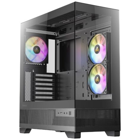 GABINETE ANTEC (CX700 ARGB) MEDIA TORRE
ATX,CRISTAL,S/FUENTE,3*FAN,1*USB-C,1*USB 3.0,NEGRO