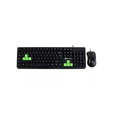 KIT 2 EN 1 NACEB (NA-457) TECLADO,MOUSE,MULTIMEDIA,1200 DPI,USB,RESISTENTE AL AGUA, NEGRO