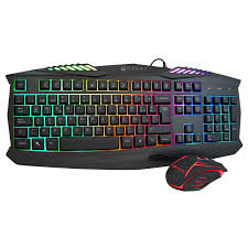 KIT 2 EN 1 NACEB (NA-617) TECLADO,MOUSE,GAMING,MULTIMEDIA,800 DPI,RETROILUMINADO,NEGRO