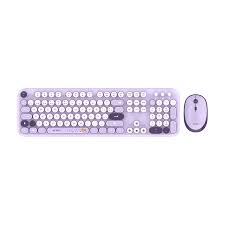 KIT TECLADO Y MOUSE INALAMBRICO ACTECK (AC-940214) MK485 CHIC
K-COLORS,RF USB,105 TECLAS,100%,VIOLETA