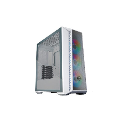 GABINETE COOLER MASTER (MB520-WGNN-S00) MASTERBOX MB520,VIDRIO
TEMP,ARGB,ATX,BLANCO,S/FUENTE