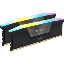 MEMORIA DIMM DDR5 CORSAIR (CMH32GX5M2B5200C40) 32GB (2X16GB) 5200MHZ
VENGEANCE RGB NEGRO