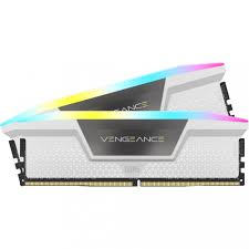 MEMORIA DIMM DDR5 CORSAIR (CMH64GX5M2B6400C32W) 64GB 6400MHZ(2X32GB) VENGEANCE RGB,BLANCO CL32-84