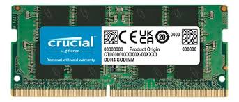 MEMORIA SODIMM DDR4 CRUCIAL BASICS (CB8GS3200) 8GB 3200MHZ, CL22